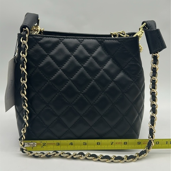 2185- Cheval Firenze Shoulder Leather Bag Made In Italy NWT - Picture 6 of 10